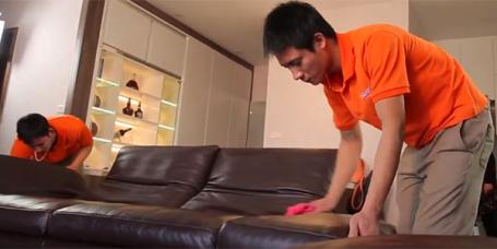 Lau ghế da bằng gì khi bị dính các vết bẩn tại Bắc Ninh