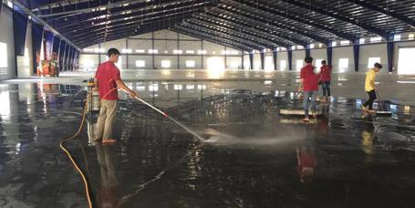 Quy trình các bước vệ sinh sàn nhà xưởng chuyên nghiệp tại Bắc Ninh