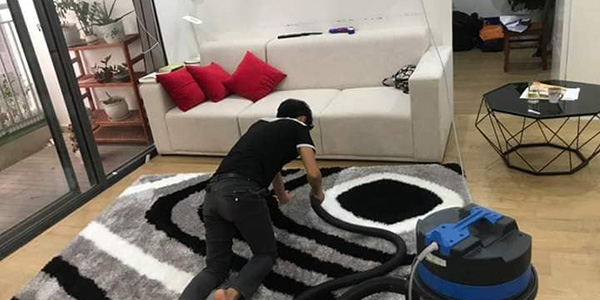 giặt thảm tại nhà