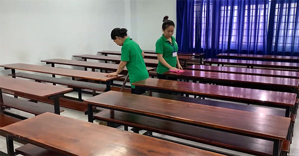 Thi công tạp vụ ngân hàng tại Bắc Ninh